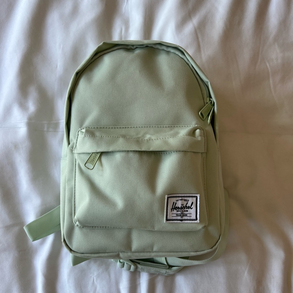 Herschel Mini Backpack in Light Mint Green